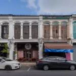 Sino-Portuguese shophouses in Phuket Old Town